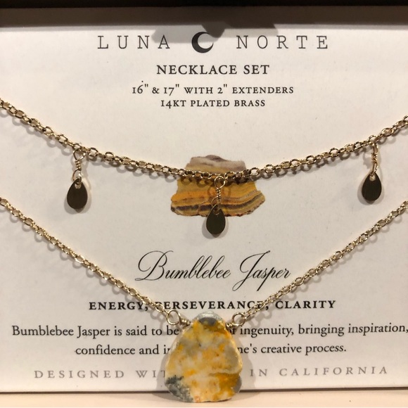 Luna Norte Jasper necklace - Picture 1 of 3